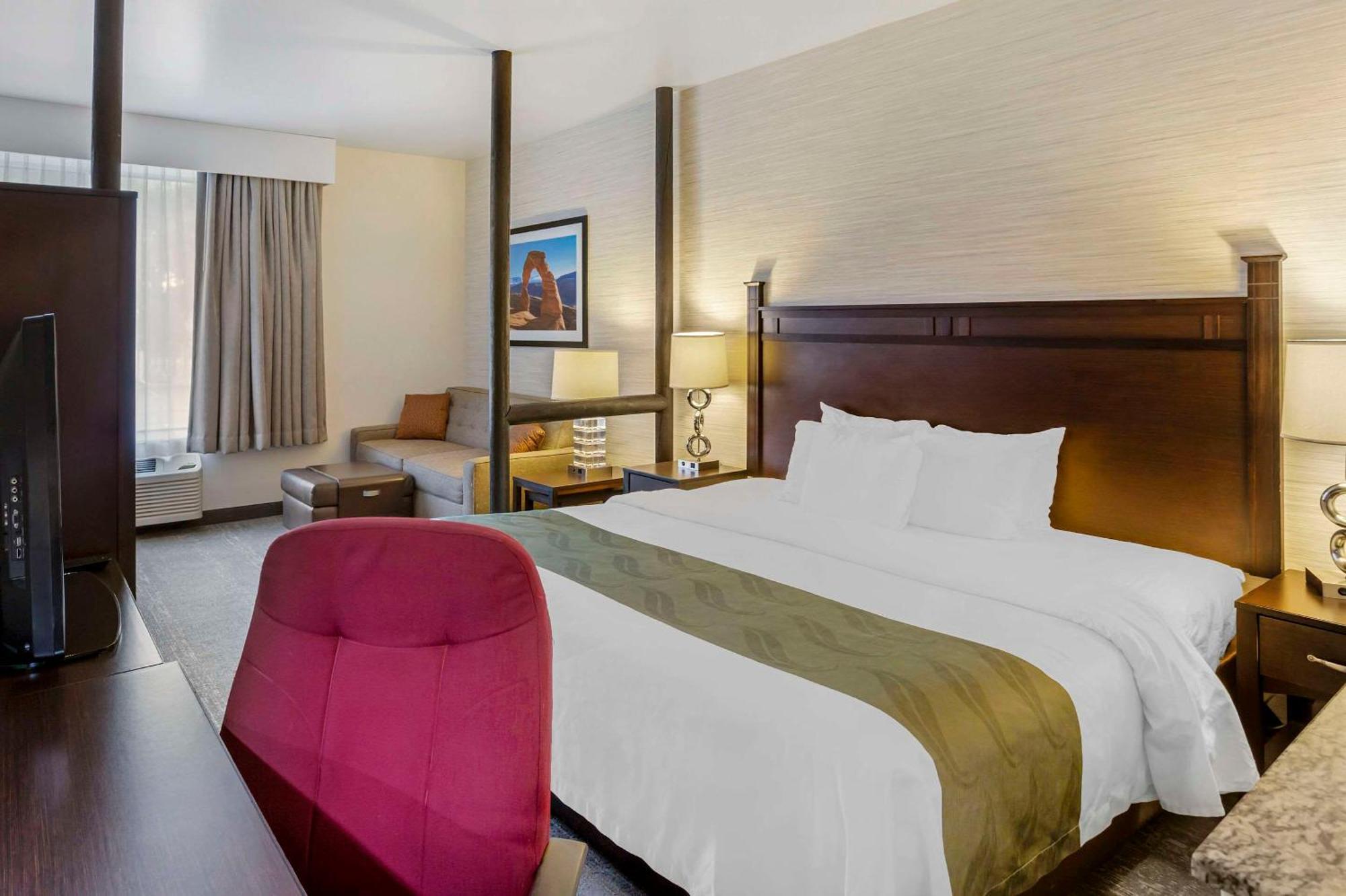 Quality Suites Moab Near Arches National Park Exterior foto